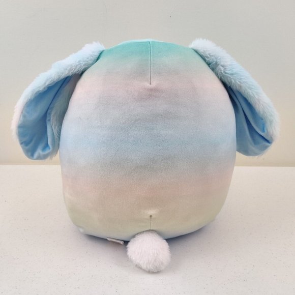 Squishmallow Wu Bunny Rabbit Soft Pastel Rainbow Ombre Easter Plush 12" Inch - Picture 3 of 7